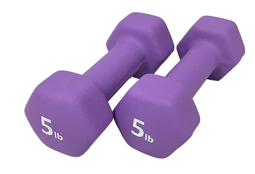 Neoprene Coated Dumbbell Hand Weight Set B4153