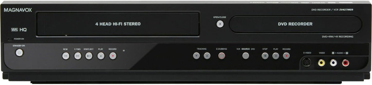 VHS to DVD Recorder VCR Combo with Remote Z35154