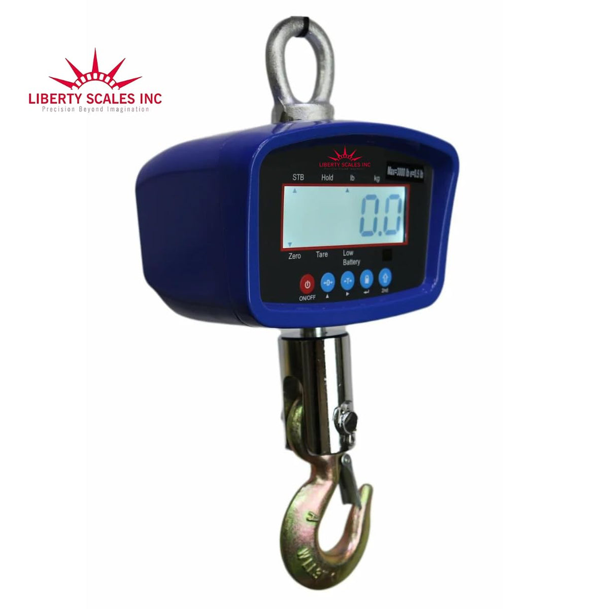 500 lb Digital Hanging Crane Scale with LCD Display U5722