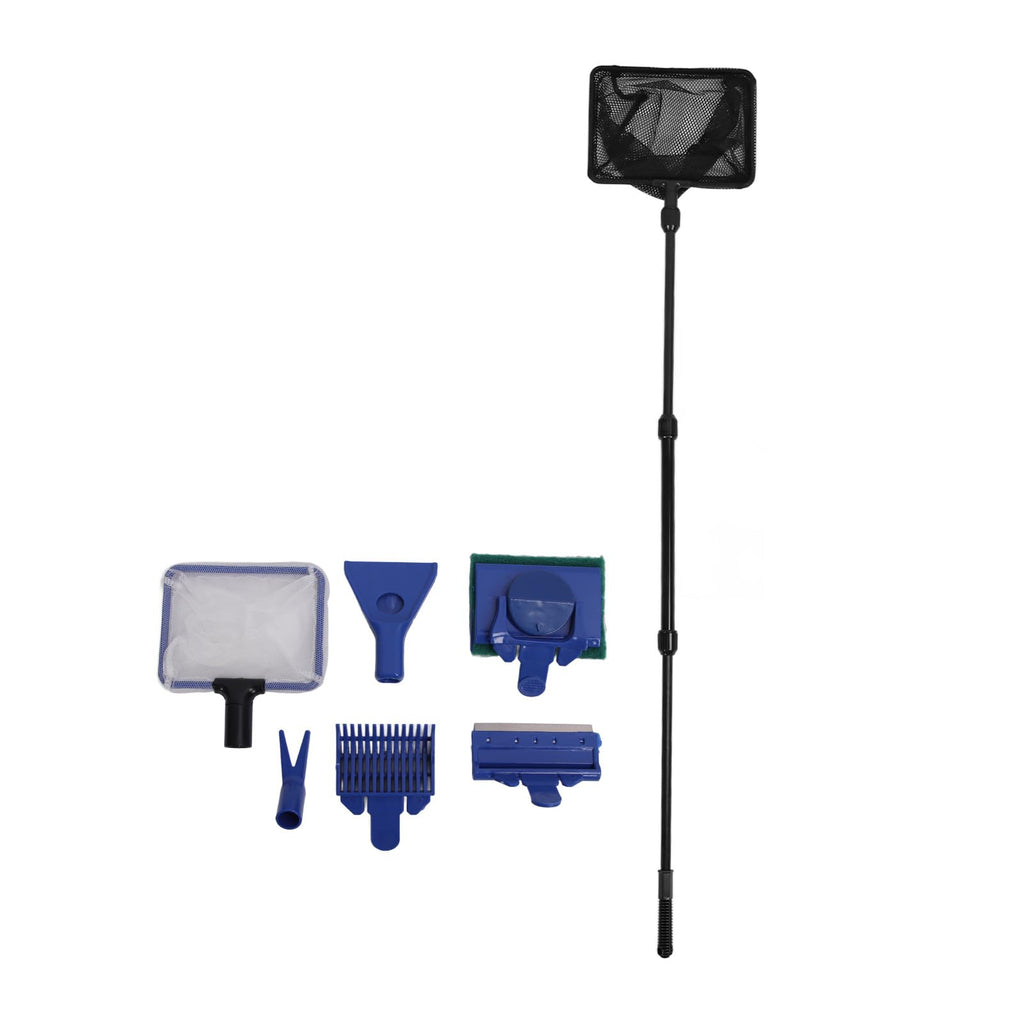 5 in 1 Telescopic Aquarium Cleaning Tool Kit I12679