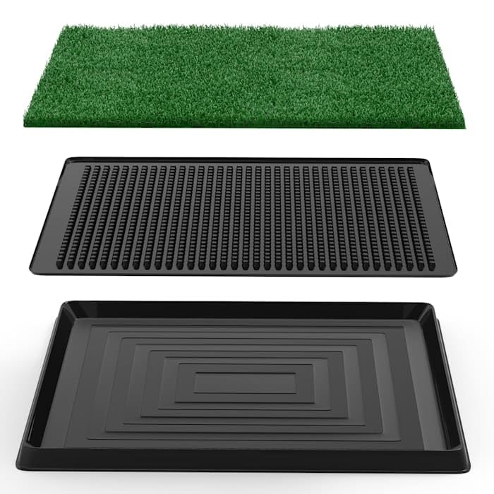 Artificial Grass Potty Trainer Mat 20" L X 25" W D819