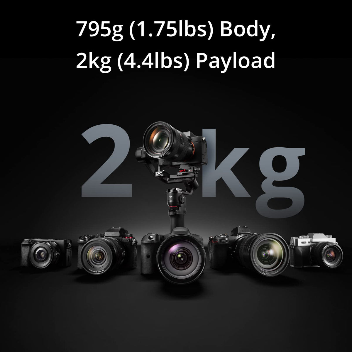 3-Axis Mirrorless Gimbal Stabilizer C630452