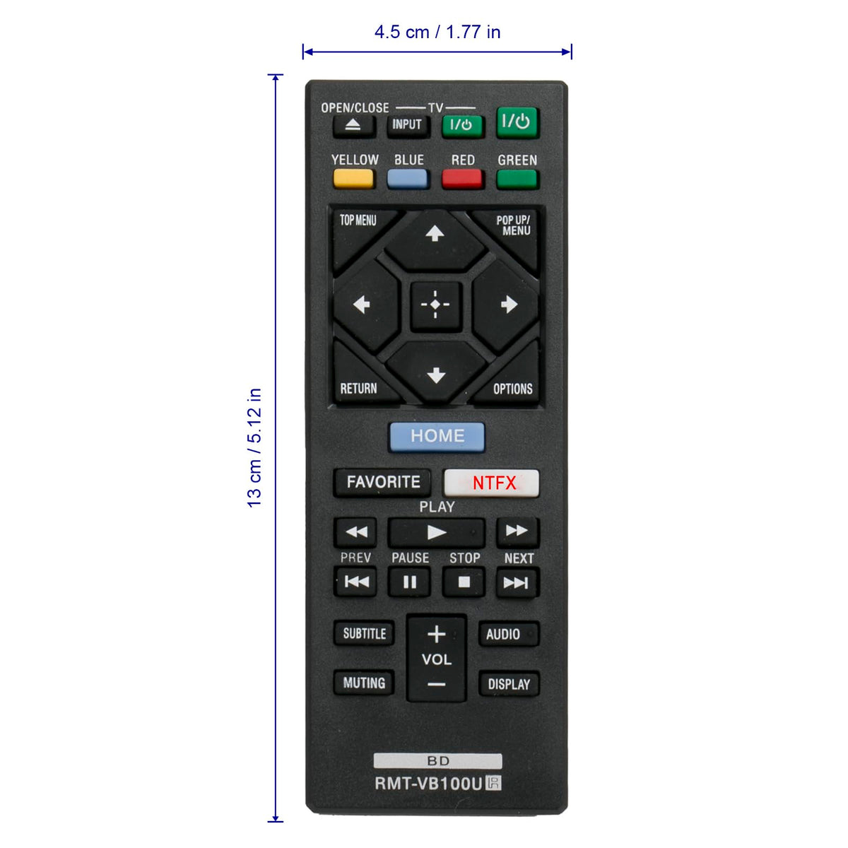 DVD Remote D56445