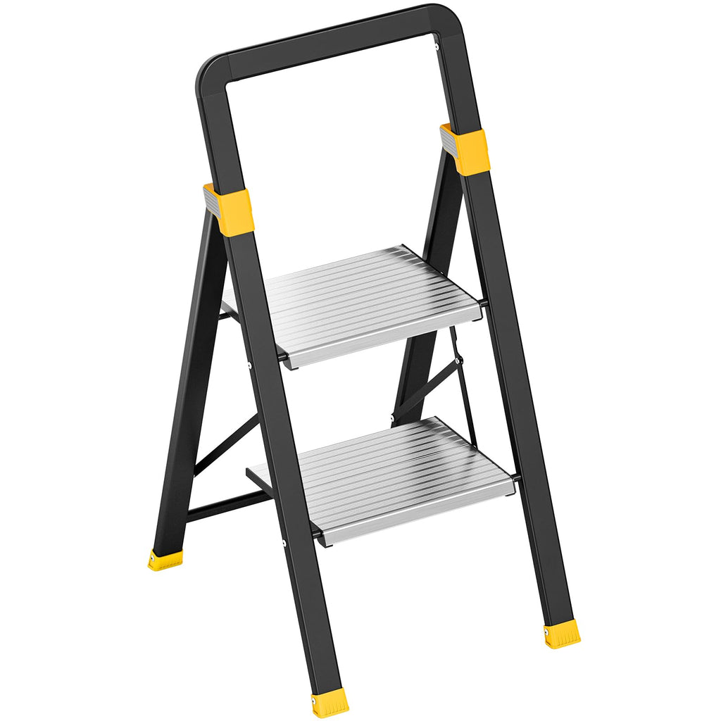 2 Step Ladder Lightweight Aluminum Folding Step Stool D167821