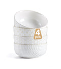 26 oz Ceramic Cereal Bowls Set of 4 V224217