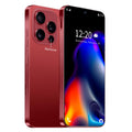 Unlocked Cell Phone 16+512GB Android 14 Wine Red S636