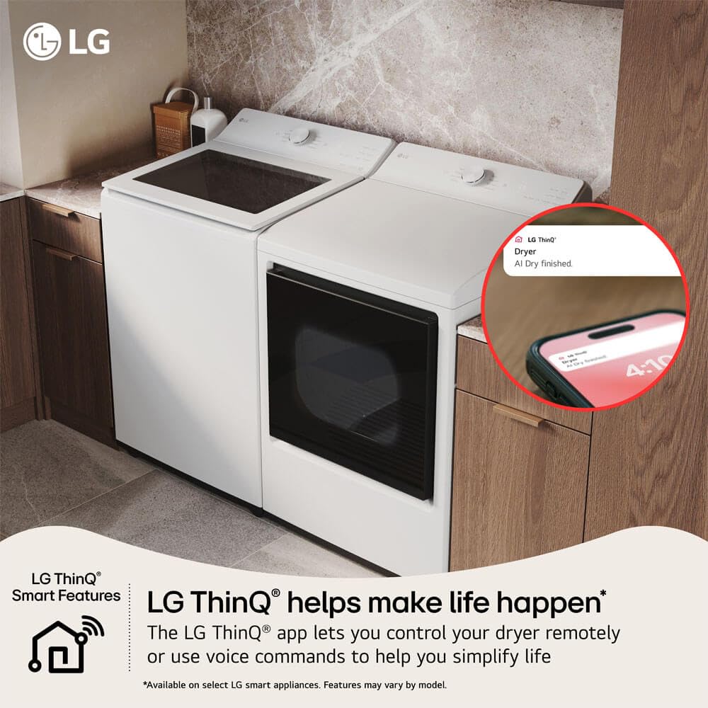 7.3 cu. ft. Electric Dryer with Wi-fi in Alpine White S655988