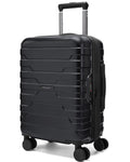 Expandable Spinner Carry-On Luggage 20" Black I456
