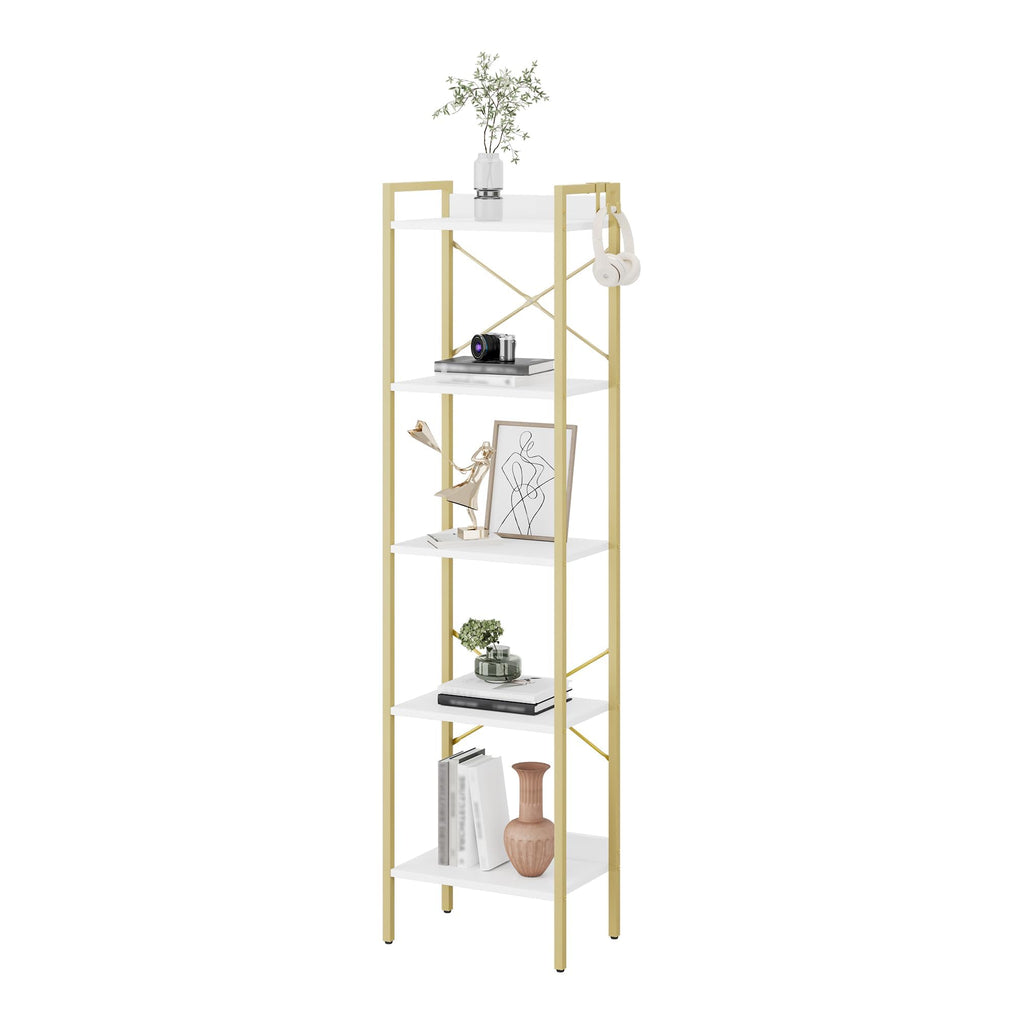Bookshelf with 2 Hooks O7903