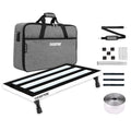 Aluminum Alloy Guitar Pedal Board with Carry Bag O78030