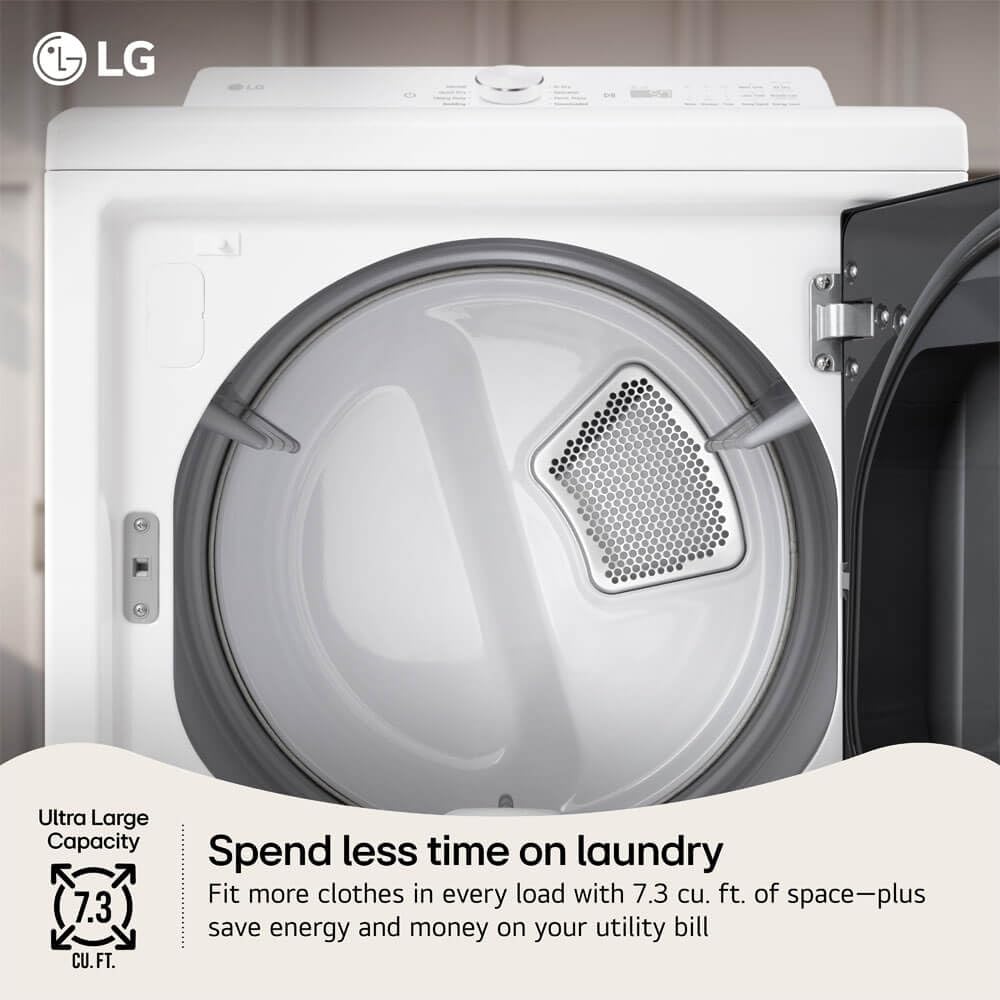 7.3 cu. ft. Electric Dryer with Wi-fi in Alpine White S655988