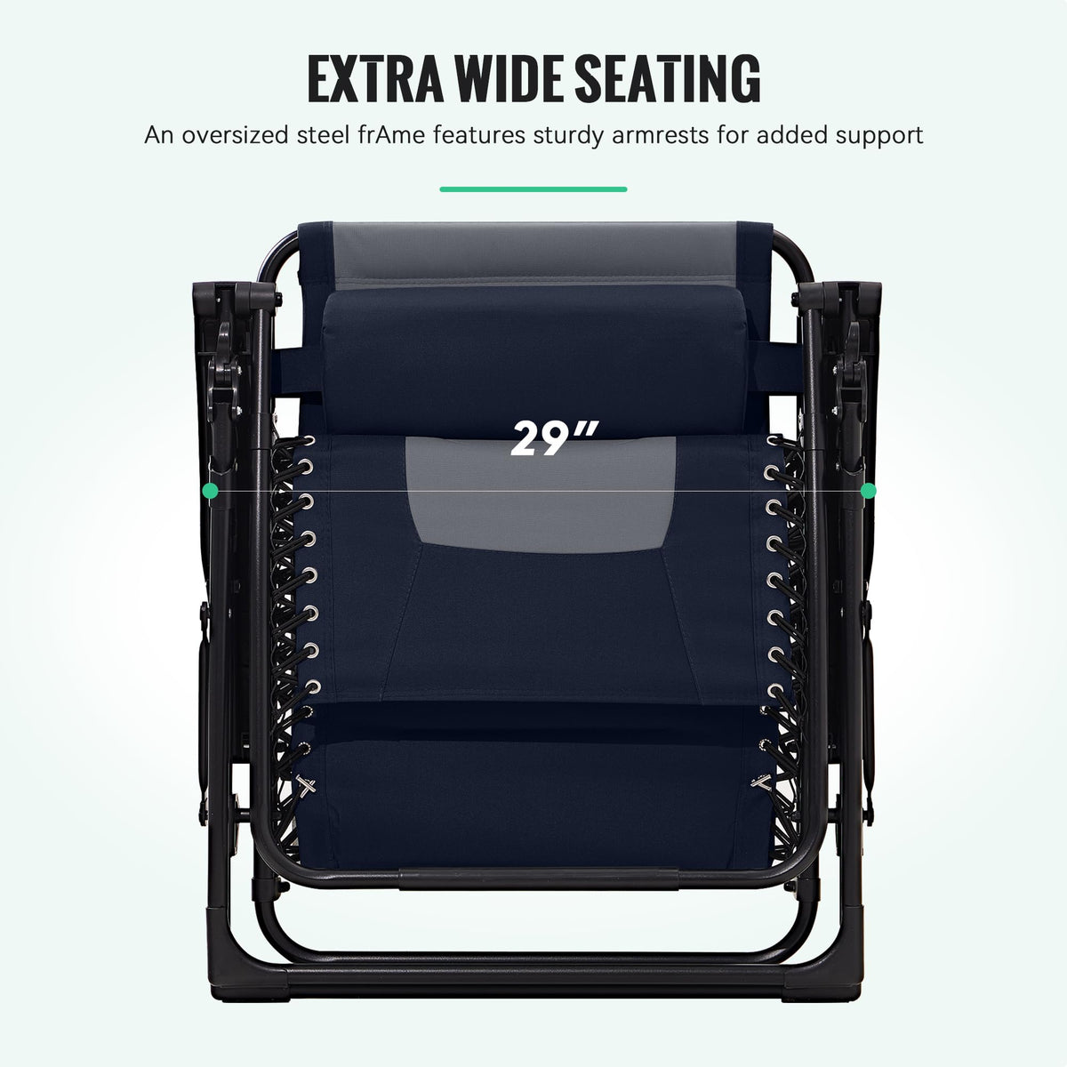 Oversized Zero Gravity Chairs Set of 2 J3151