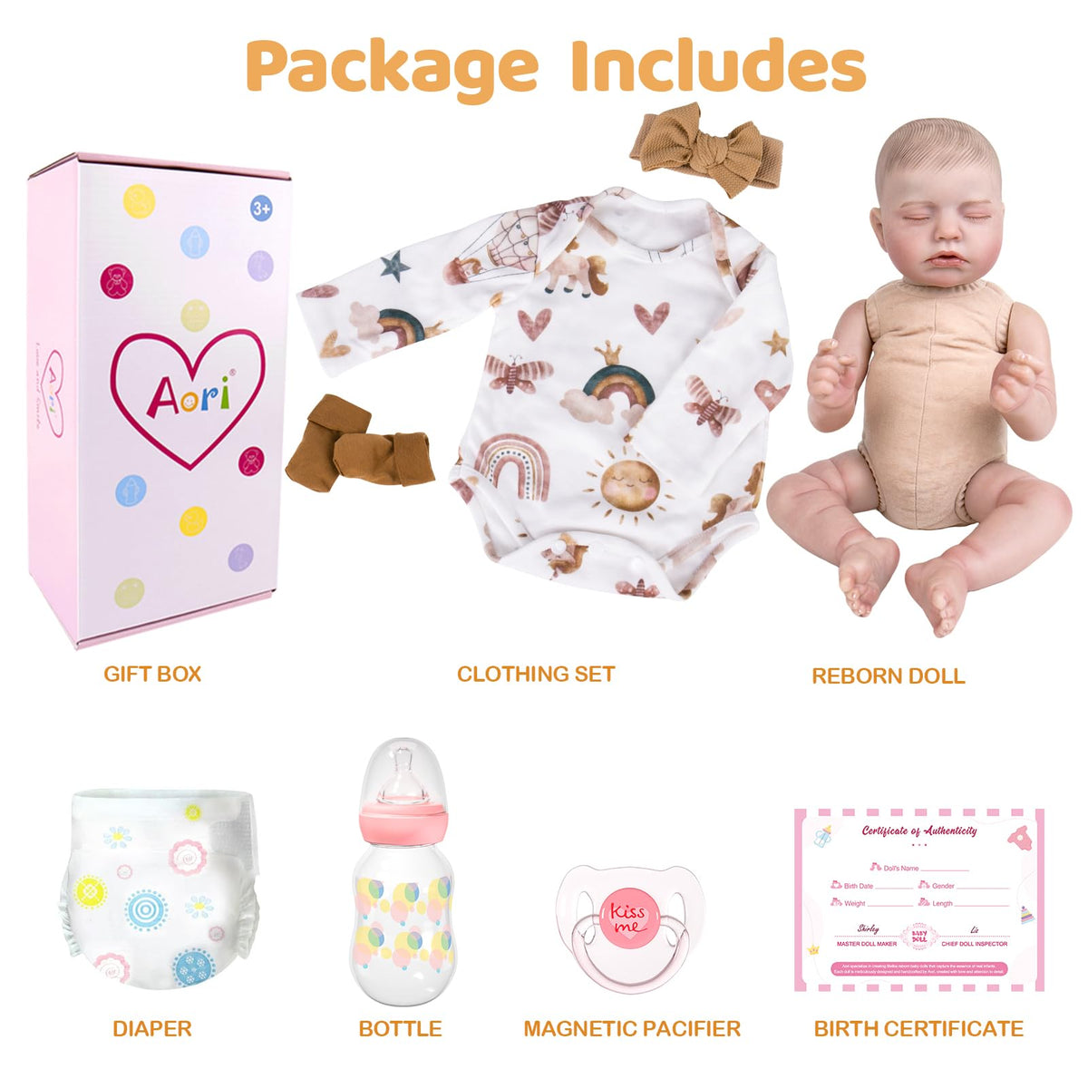 20-Inch Newborn Girl Doll Z206663