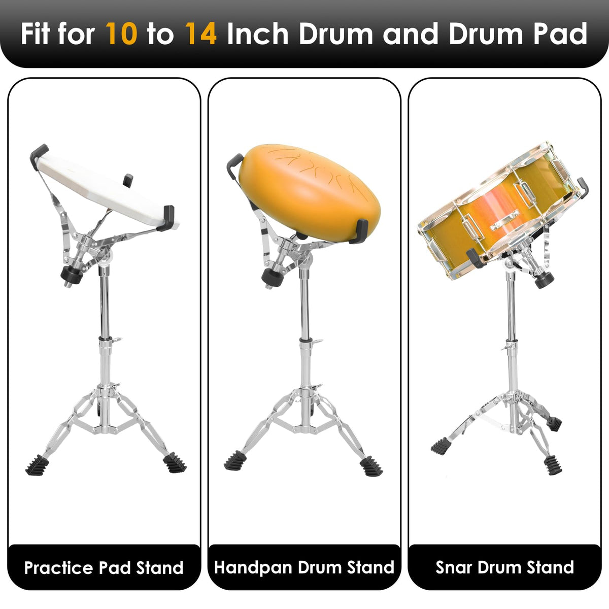 Adjustable Tripod Snare Drum Stand F988950