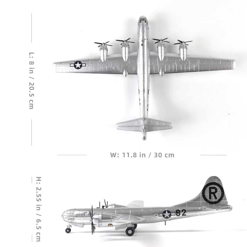 1/72 Scale B-29 Bomber Diecast Airplane Model Kit Z365