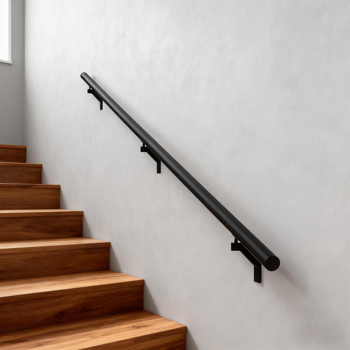 5 FT Aluminum Handrail Kit with Stainless Steel Brackets M217375
