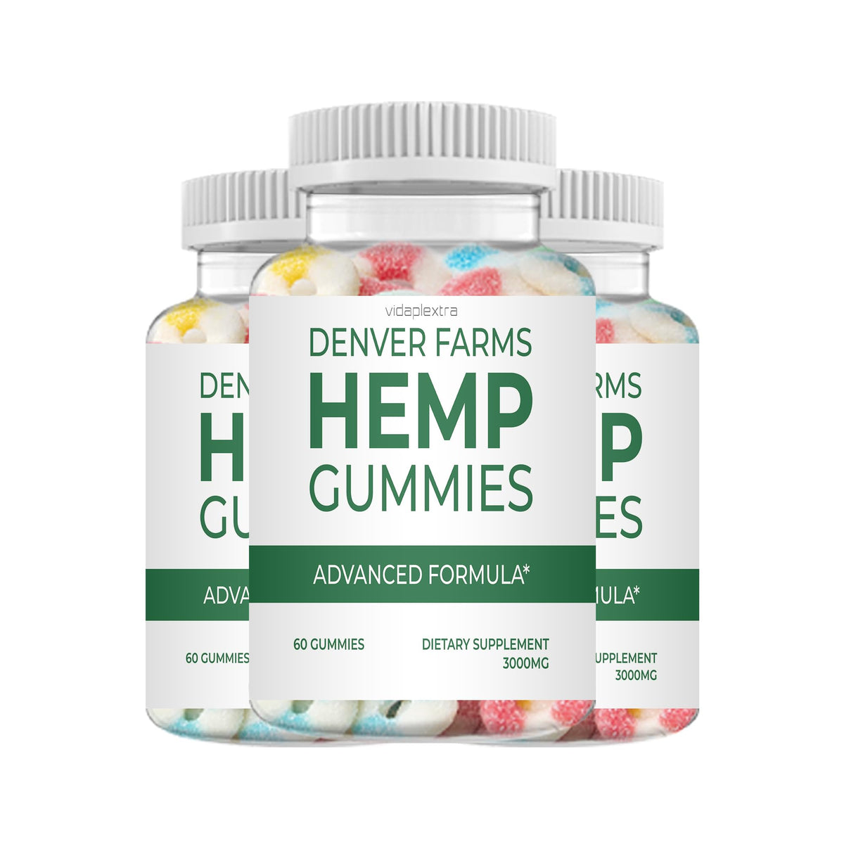 Hemp Gummies 3 Pack 180 Gummies K8833