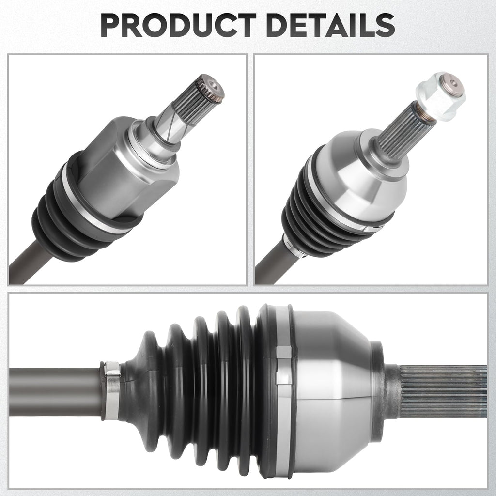 Left & Right Front CV Axle Shaft Assembly 2PCs V31958