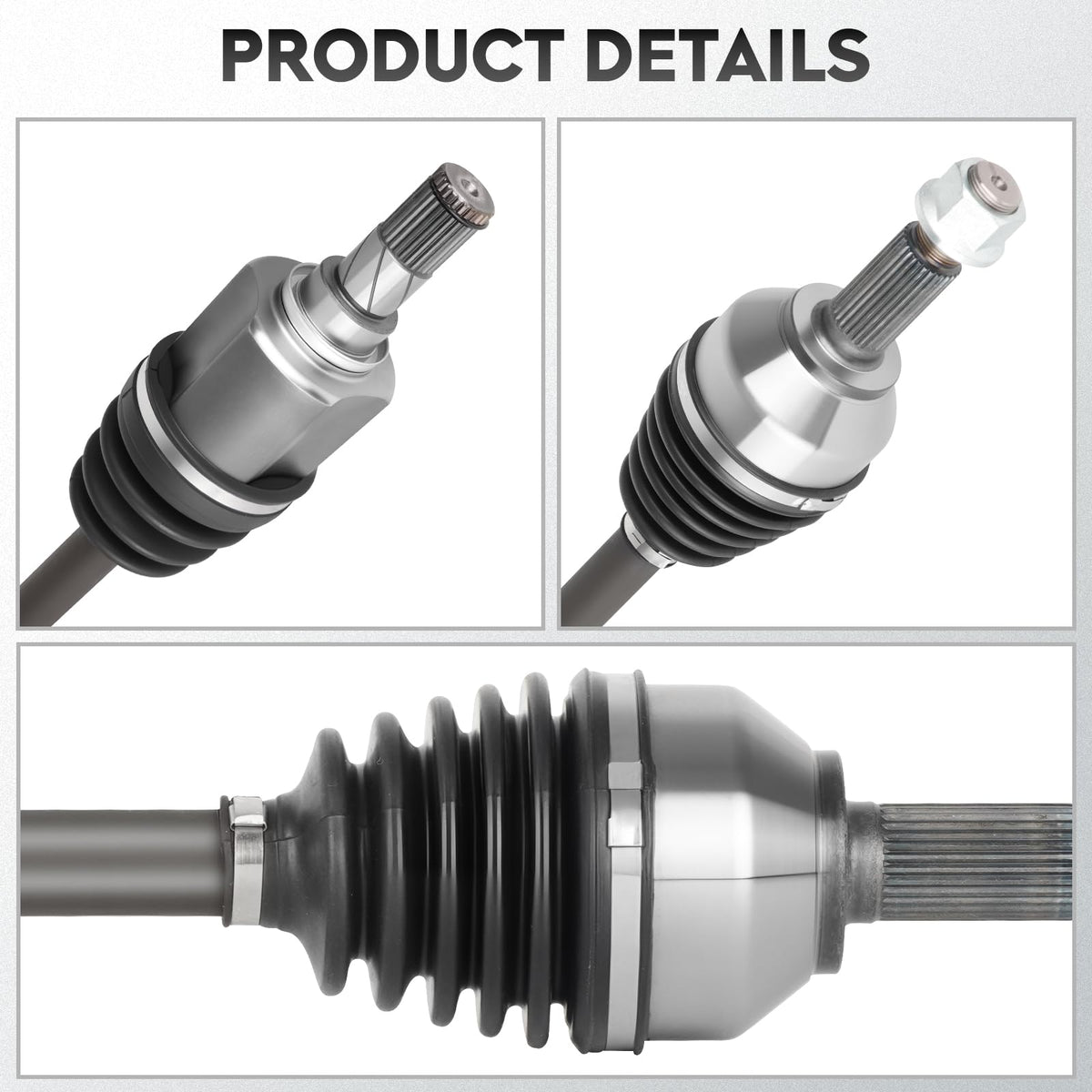 Left & Right Front CV Axle Shaft Assembly 2PCs V31958