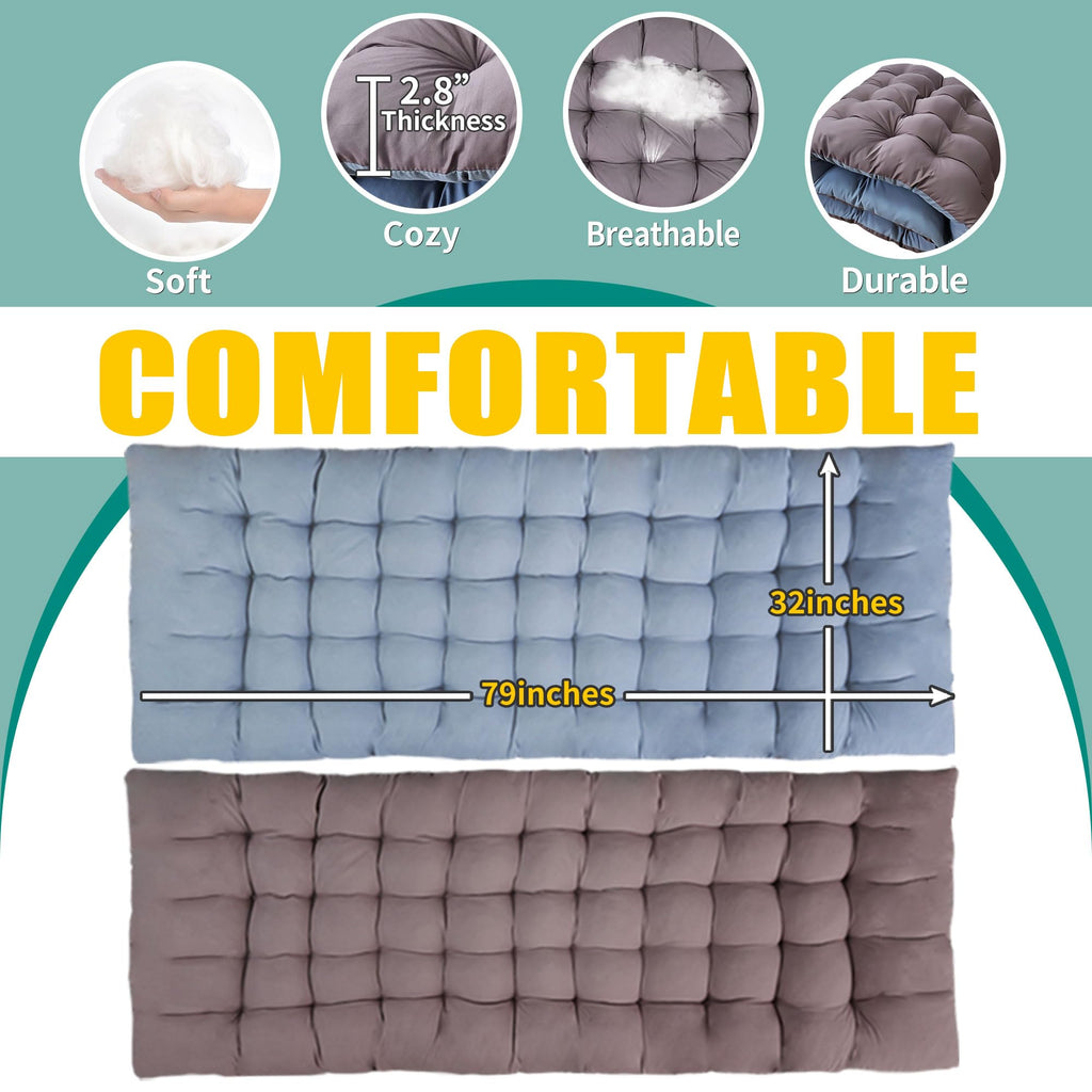 32" XXL Camping Cot with Mattress A163
