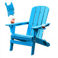 Folding Adirondack Chair with 2 Cup Holders E971157