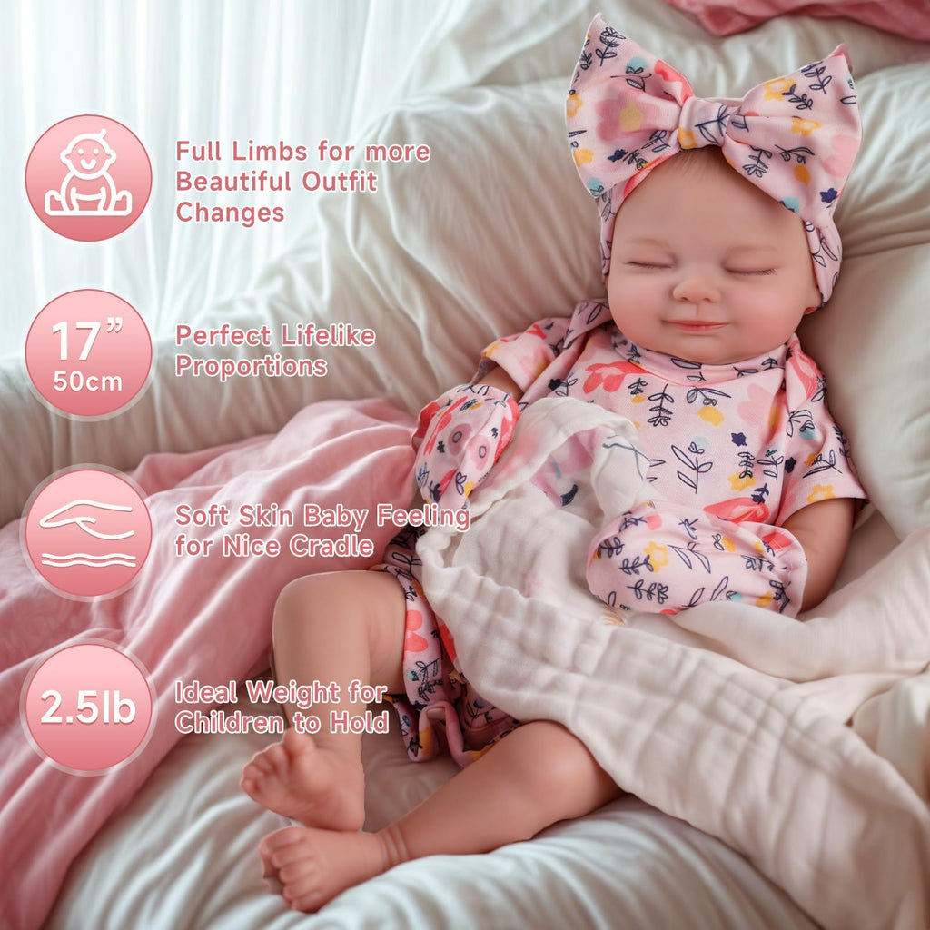 Lifelike Reborn Baby Dolls 17inch G516