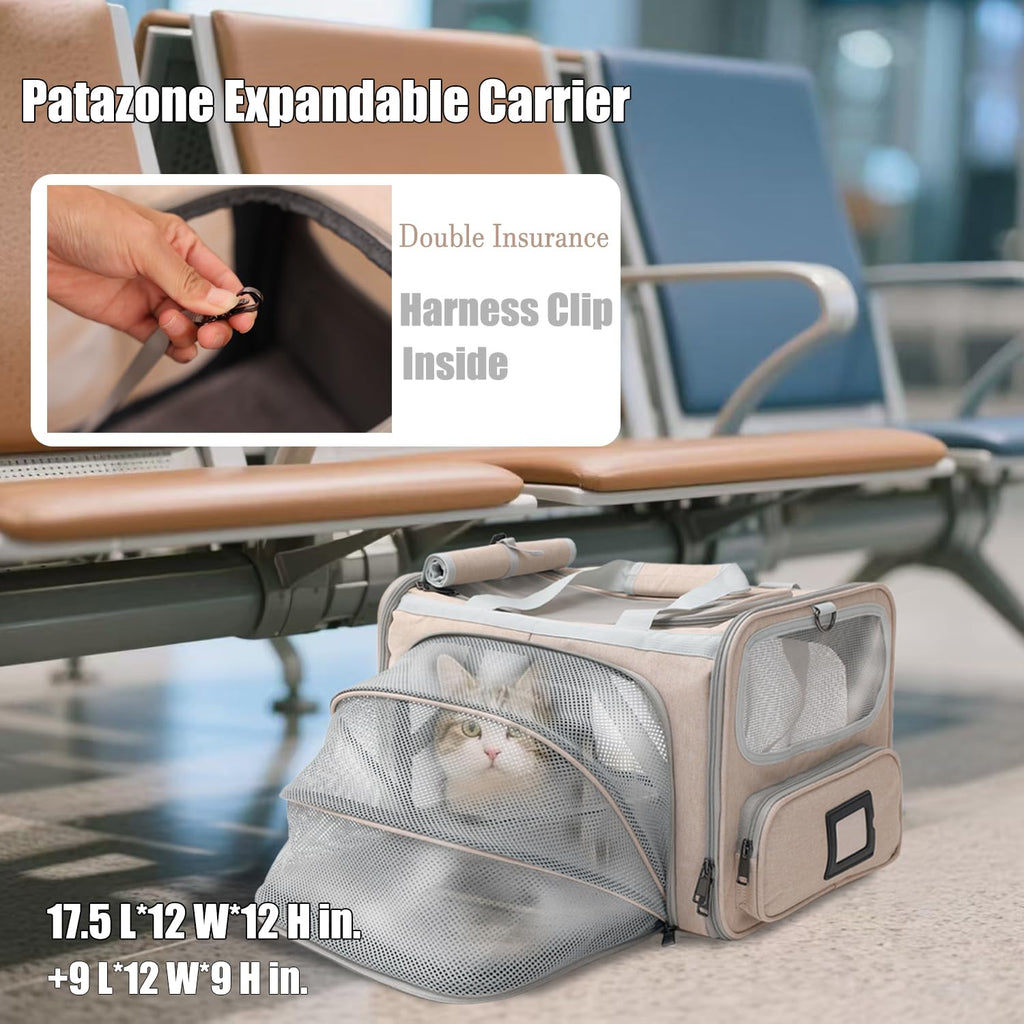 Airline Approved Soft Expandable Pet Carrier A443439