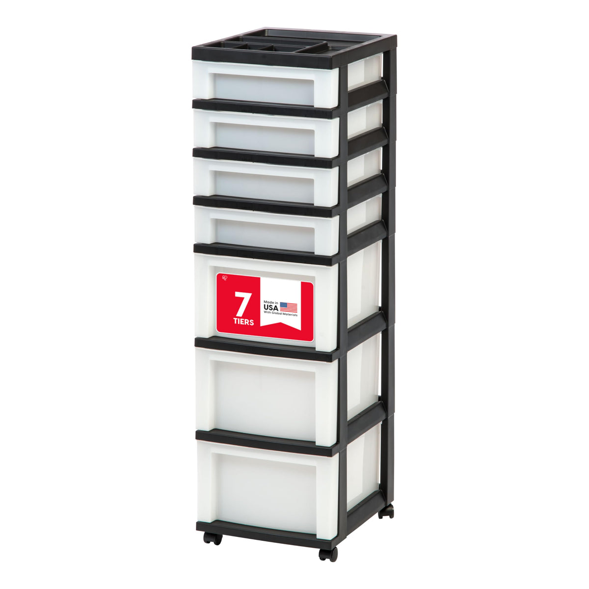 7 Drawer Rolling Storage Cart D665805