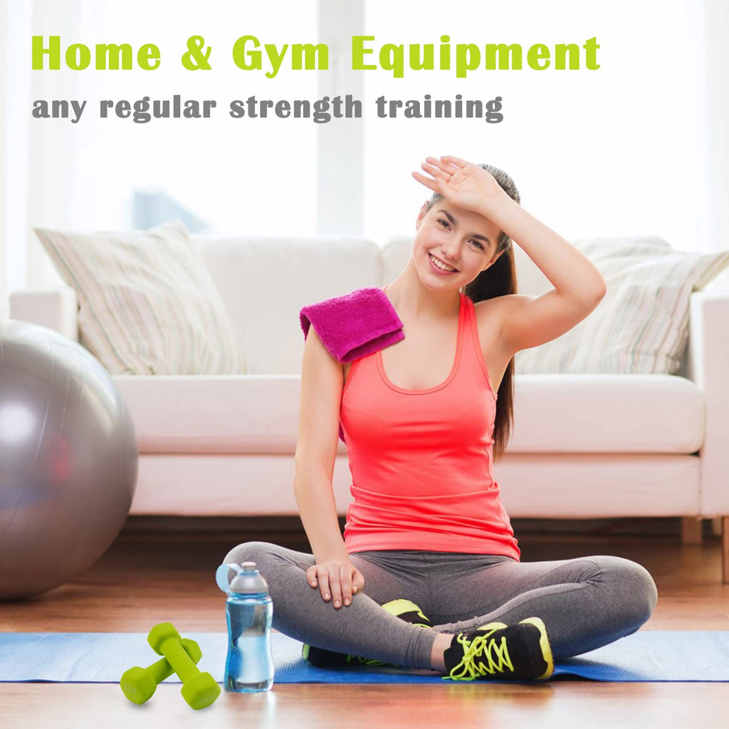 Dumbbells Set of 2 Hex Free Weights K661