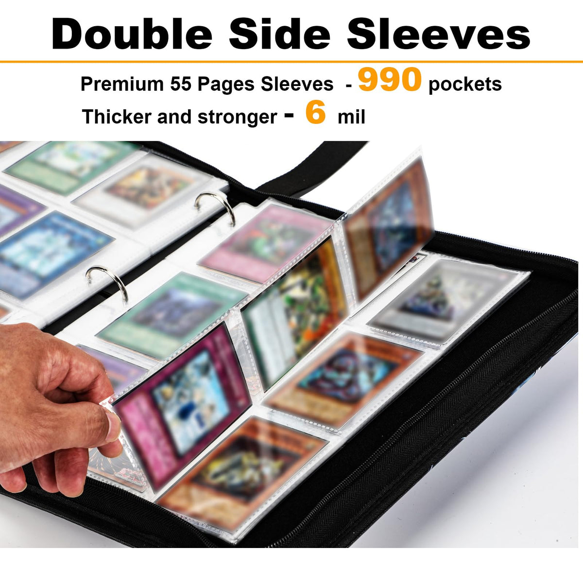 Trading Card Binder 990 Pockets I283