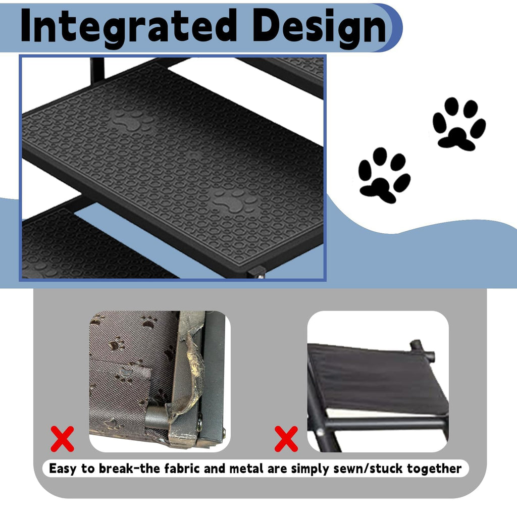 5-Step Foldable Non-Slip Plastic Dog Steps S74728
