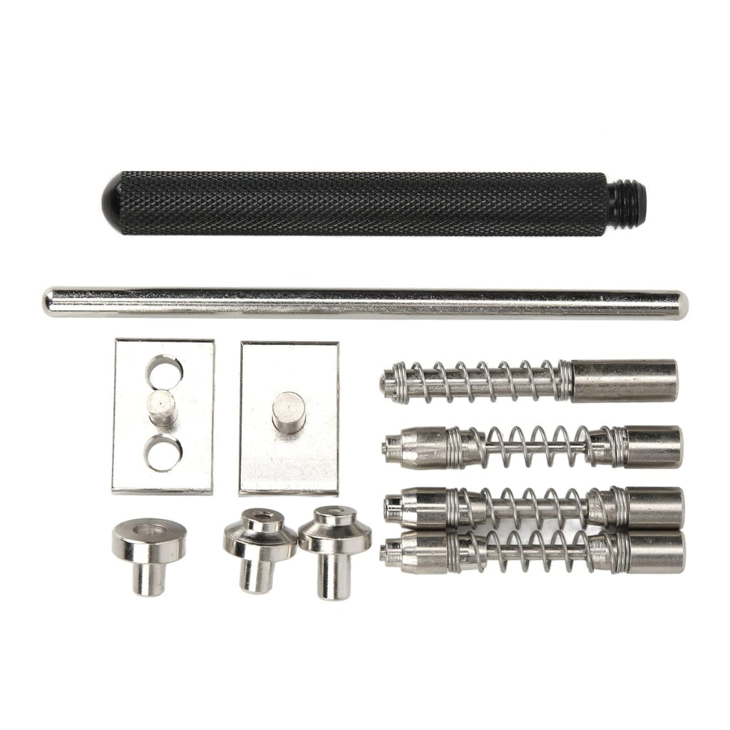 12 Pcs Motorcycle Chain Breaker Riveting Tool Set with Storage Box Q477583