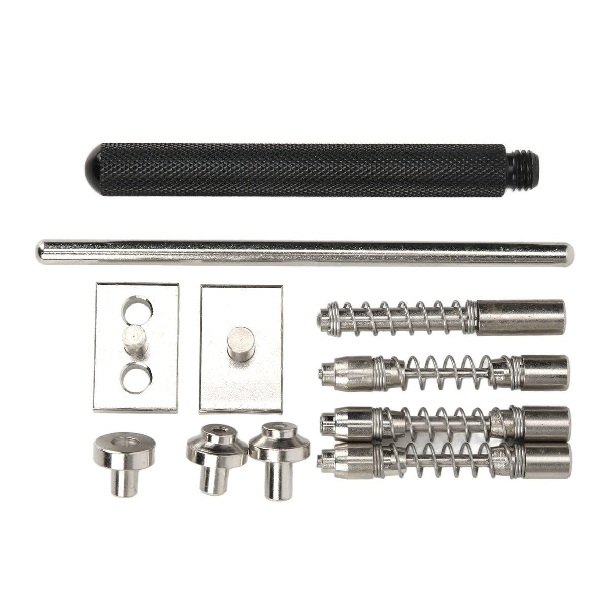 12 Pcs Motorcycle Chain Breaker Riveting Tool Set with Storage Box Q477583