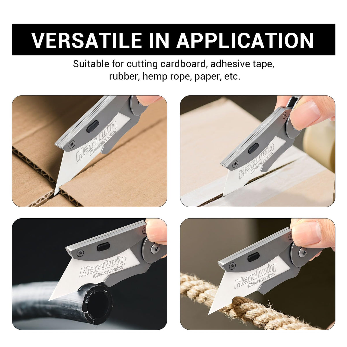 5-Pack Zirconia Ceramic Utility Knife Blades H378