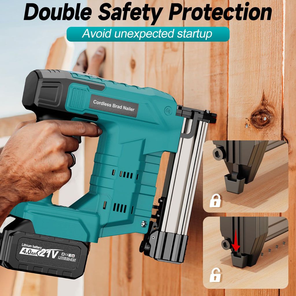 Cordless 18 Gauge 2 in 1 Brad Nailer V48127