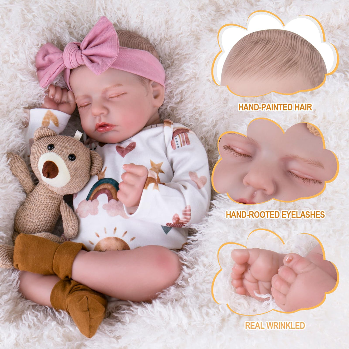 20-Inch Newborn Girl Doll Z206663