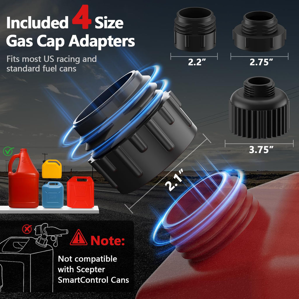 Automatic Electric Fuel Transfer Pump with Auto-Stop, 3.8GPM H433277