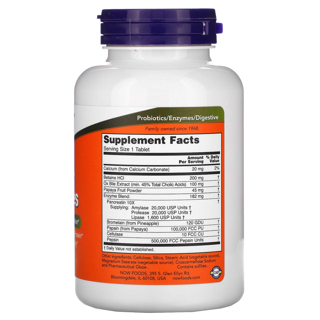 Super Enzymes 180 Tablets O307