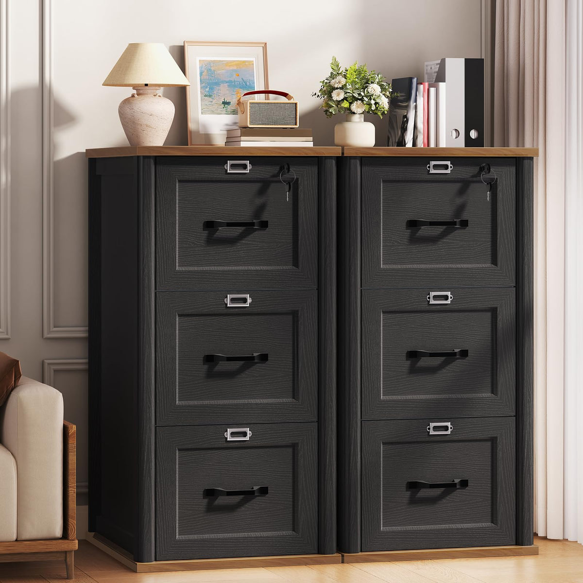 3 Drawer File Cabinet with Lock Y8131