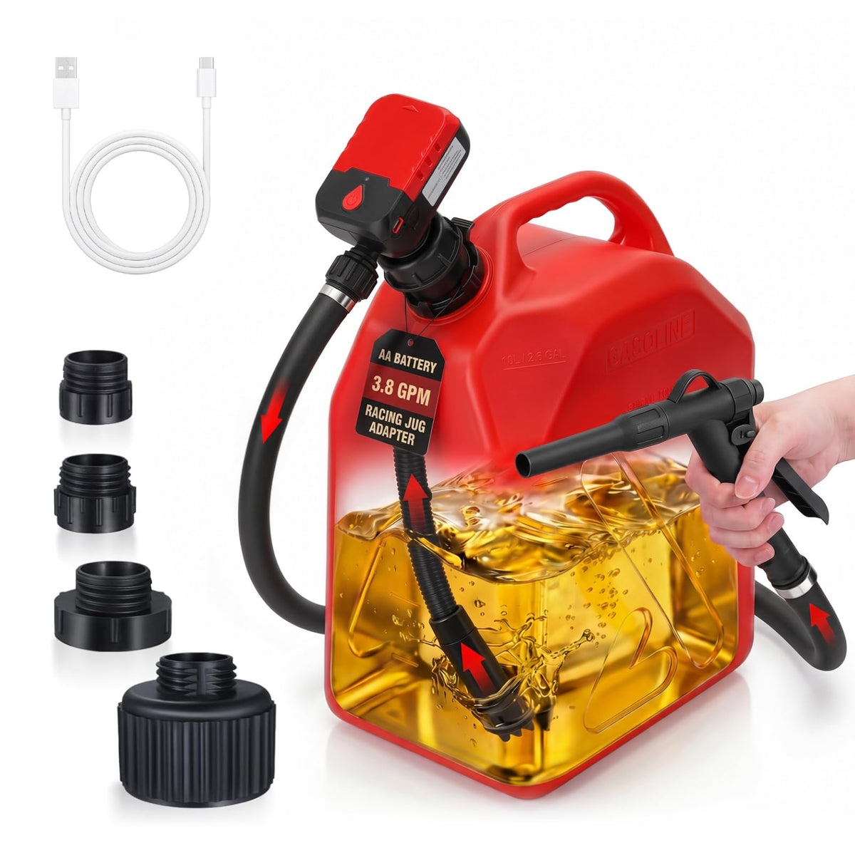 Portable Gas Can Fuel Pump S719664