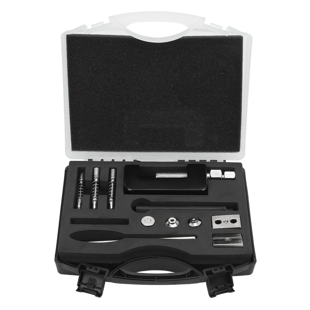 12 Pcs Motorcycle Chain Breaker Riveting Tool Set with Storage Box Q477583