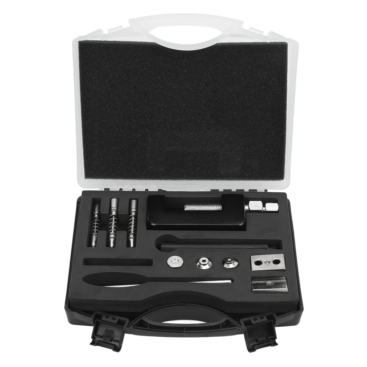 12 Pcs Motorcycle Chain Breaker Riveting Tool Set with Storage Box Q477583