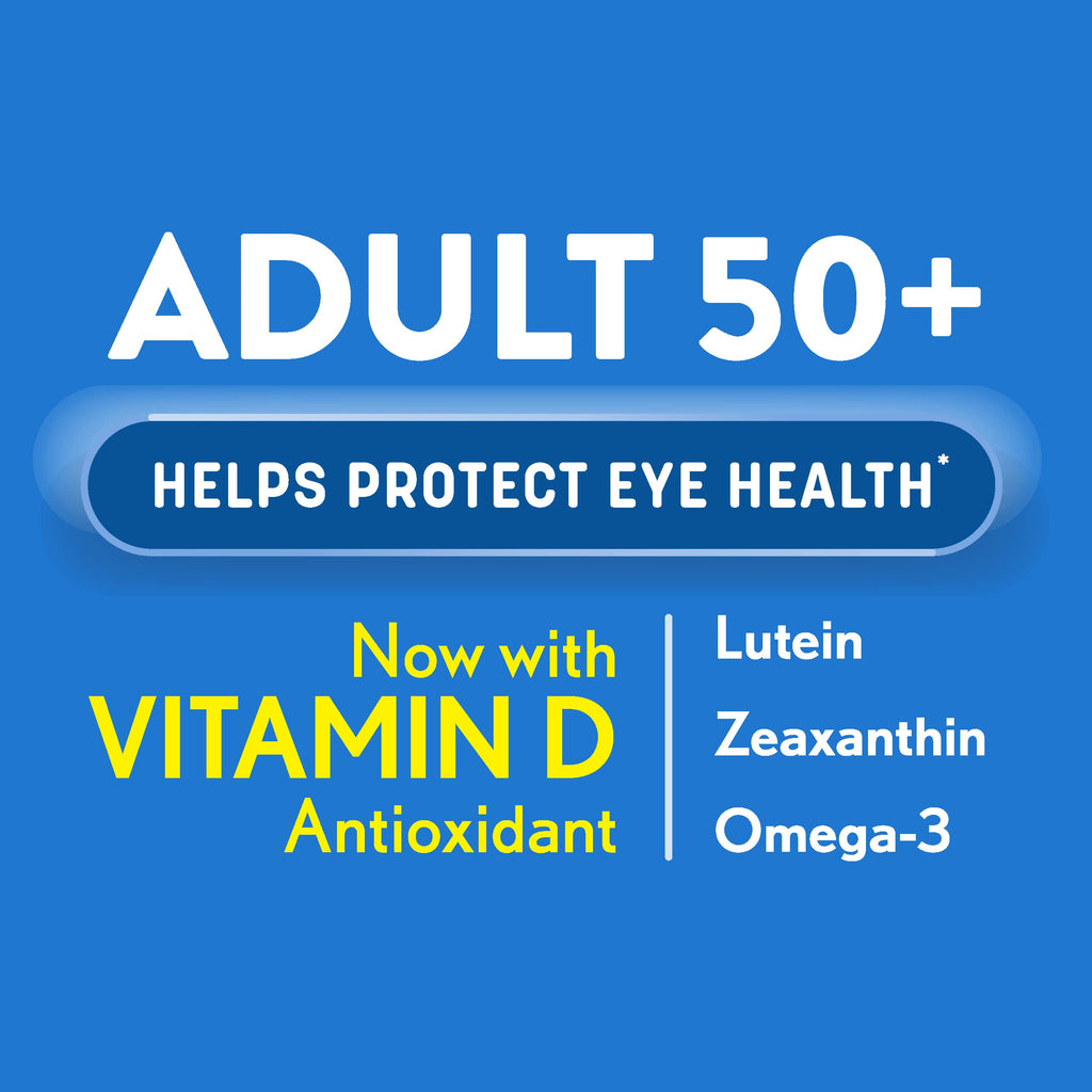 Eye Vitamin & Mineral Supplement with Omega-3, Zinc, Lutein & Zeaxanthin, 50 Softgels G245