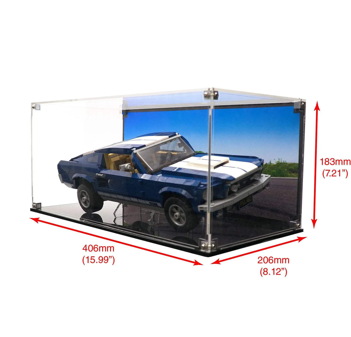 Clear Acrylic Display Case O913