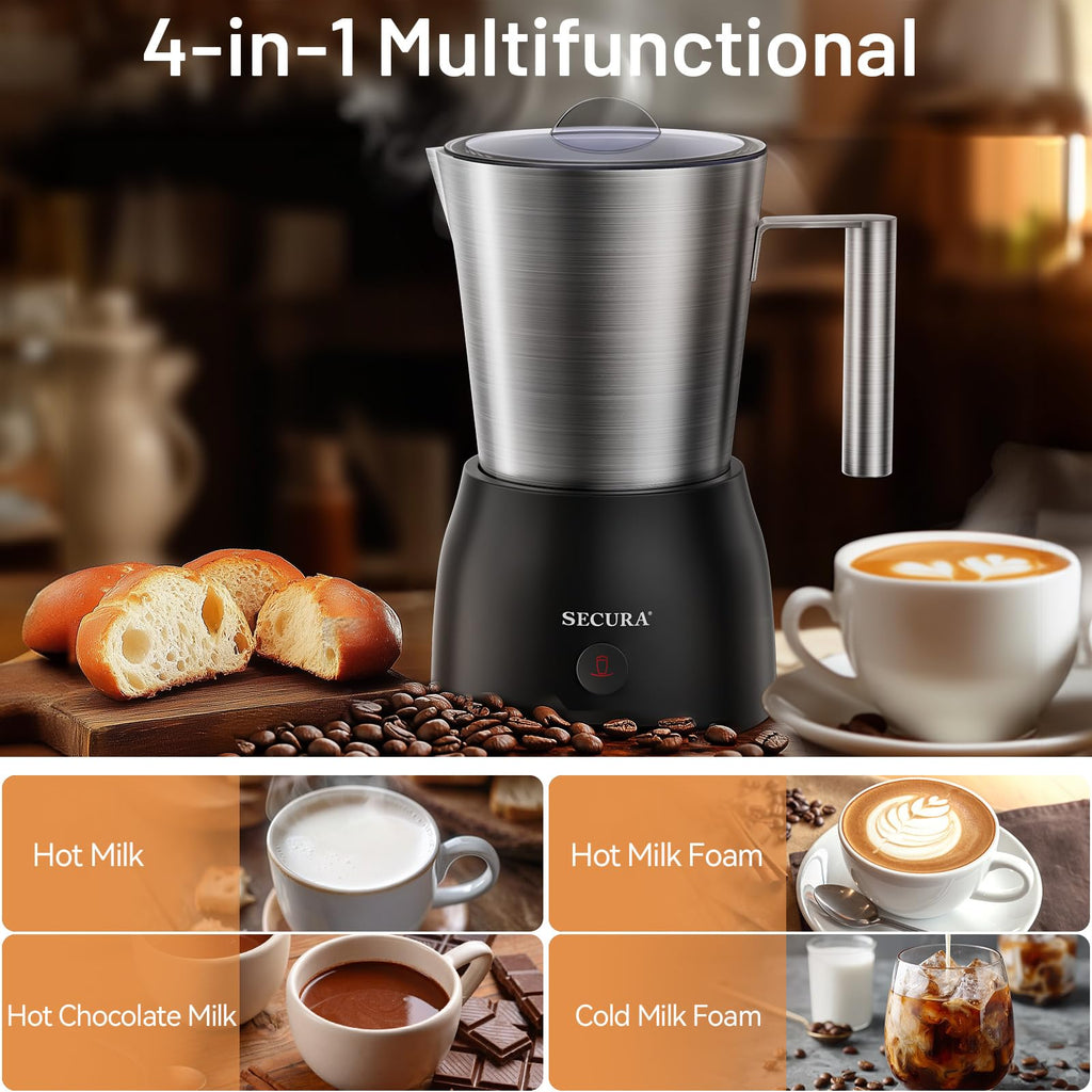 17oz Stainless Steel Hot & Cold Milk Frother L992473