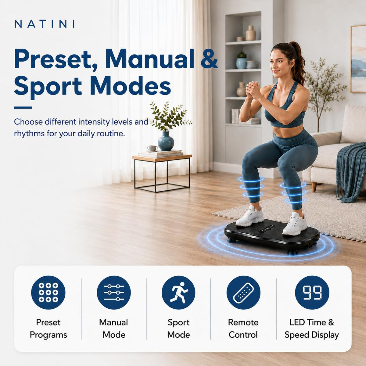 Vibration Plate Exercise Machine K7803