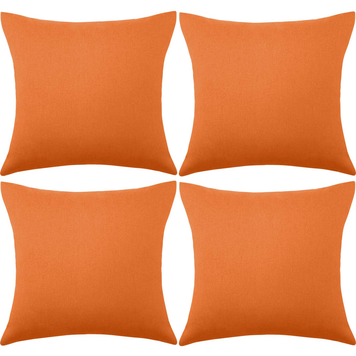 4 Pack Outdoor Throw Pillow Covers 18x18 N352029