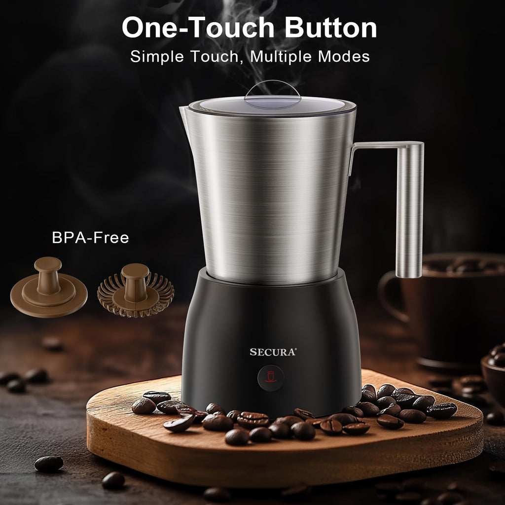 17oz Stainless Steel Hot & Cold Milk Frother L992473