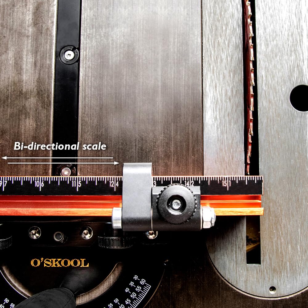 Table Saw Miter Gauge with Extension Fence T612526
