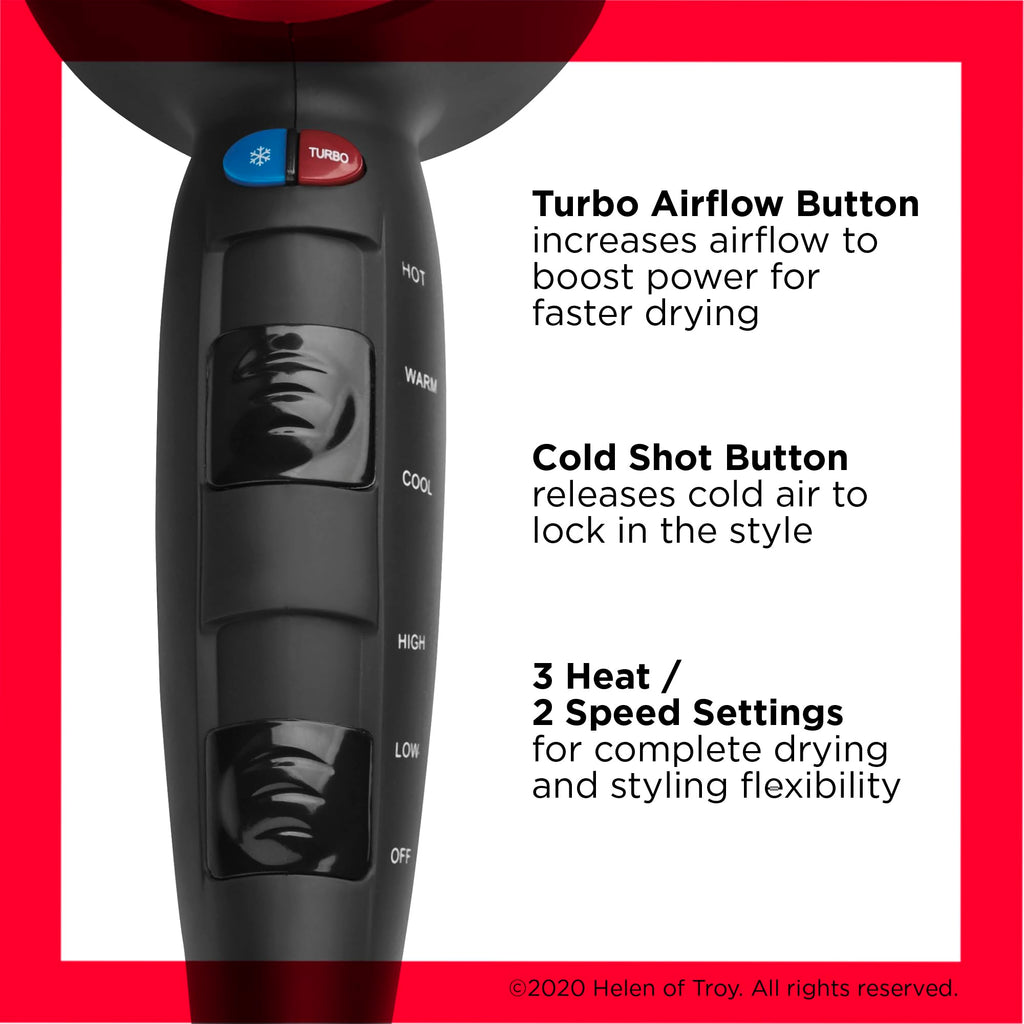 1875 Watts Fast Dry Hair Dryer F7946